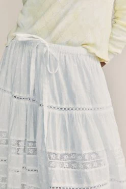 LoveShackFancy Skirts Donna Midi Skirt