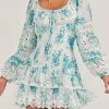 LSF Dresses Tayton Mini Dress - MAGIC TURQUOISE