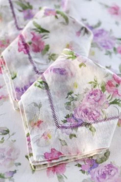 LoveShackFancy Tablescape Linen Napkin Set - ALMOND