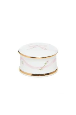LoveShackFancy Bow Small Round Box
