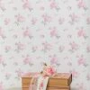 LoveShackFancy Home Decor Ikat Rose Wallpaper