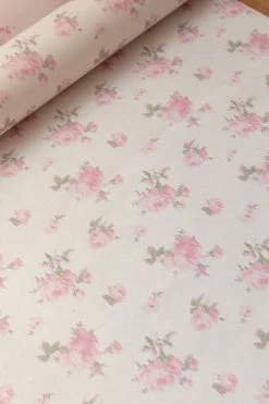 LoveShackFancy Home Decor Ikat Rose Wallpaper