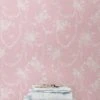 LoveShackFancy Chandelier Gates Wallpaper - EASTER PINK