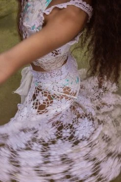 LoveShackFancy Bespoke Lace Set Forever Whites