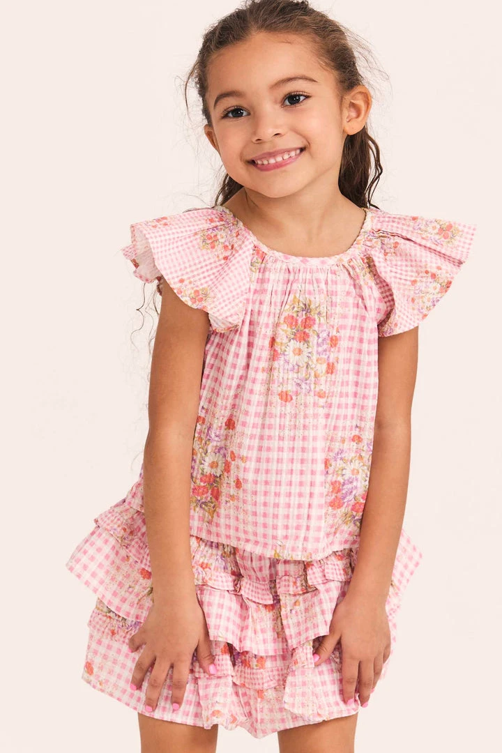 LoveShackFancy Girls Billie Skirt Little Girls 4 LoveShackFancy Girls Billie Skirt Little Girls