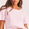 LoveShackFancy Calix Tee - PINK