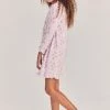 LoveShackFancy LSF X Stripe & Stare Girls Long Nightdress Little Girls