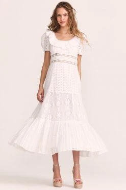 LoveShackFancy Stassie Maxi Dress