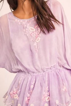 LoveShackFancy Bridgely Mini Dress