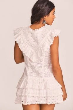 LoveShackFancy Lunetta Mini Dress Dresses
