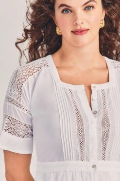 LoveShackFancy Edie Midi Dress Dresses