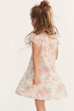 LSF Girls Flutter Sleeve Gown