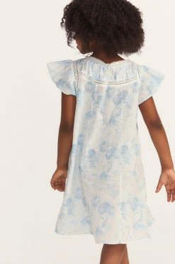 LSF Girls Flutter Sleeve Gown
