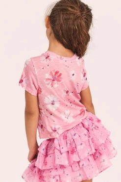 LoveShackFancy Girls Mini Calix Tee