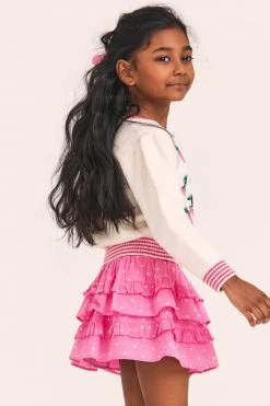 LoveShackFancy Girls Daughtry Pullover Little Girls