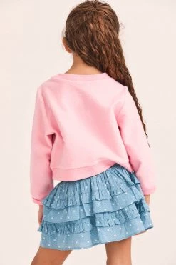 LoveShackFancy Girls Billie Skirt Little Girls