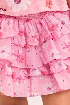 LoveShackFancy Little Girls Girls Billie Skirt