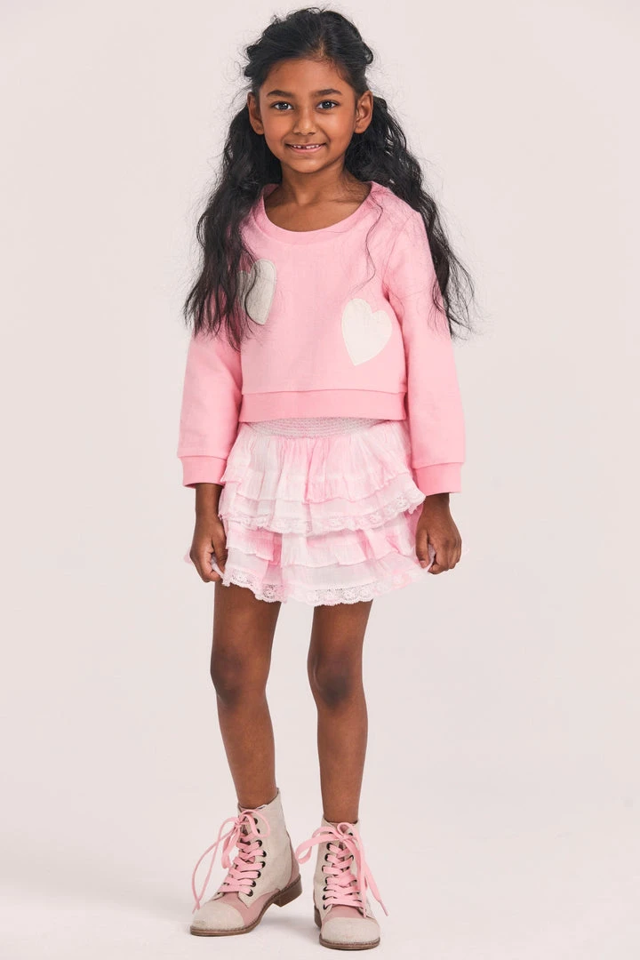 LoveShackFancy Little Girls Girls Billie Skirt 3 LoveShackFancy Little Girls Girls Billie Skirt
