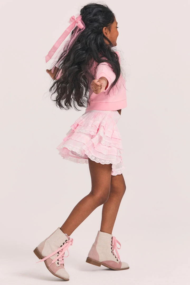 LoveShackFancy Little Girls Girls Billie Skirt 5 LoveShackFancy Little Girls Girls Billie Skirt