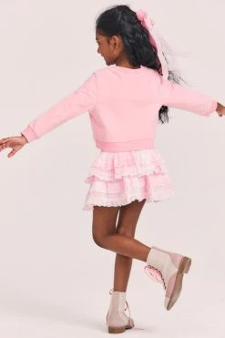 LoveShackFancy Little Girls Girls Billie Skirt 10 LoveShackFancy Little Girls Girls Billie Skirt