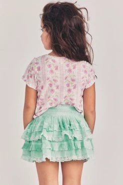 LoveShackFancy Little Girls Girls Billie Skirt