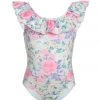 LoveShackFancy Girls Junip Swimsuit Little Girls