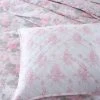 LoveShackFancy Bedding Rosie Arrangements Throw Pillow - BLUSHING DOVE