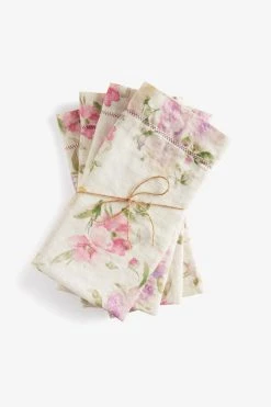 LoveShackFancy Linen Napkin Set 64 LoveShackFancy Linen Napkin Set