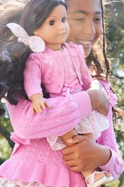 LoveShackFancy X American Girl Doll Garden Party Cardigan