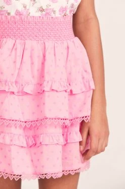 LoveShackFancy X American Girl Girls Rosy Ruffle Billie Skirt 12 LoveShackFancy X American Girl Girls Rosy Ruffle Billie Skirt