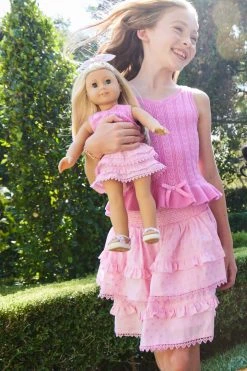 LoveShackFancy X American Girl Girls Rosy Ruffle Billie Skirt 16 LoveShackFancy X American Girl Girls Rosy Ruffle Billie Skirt