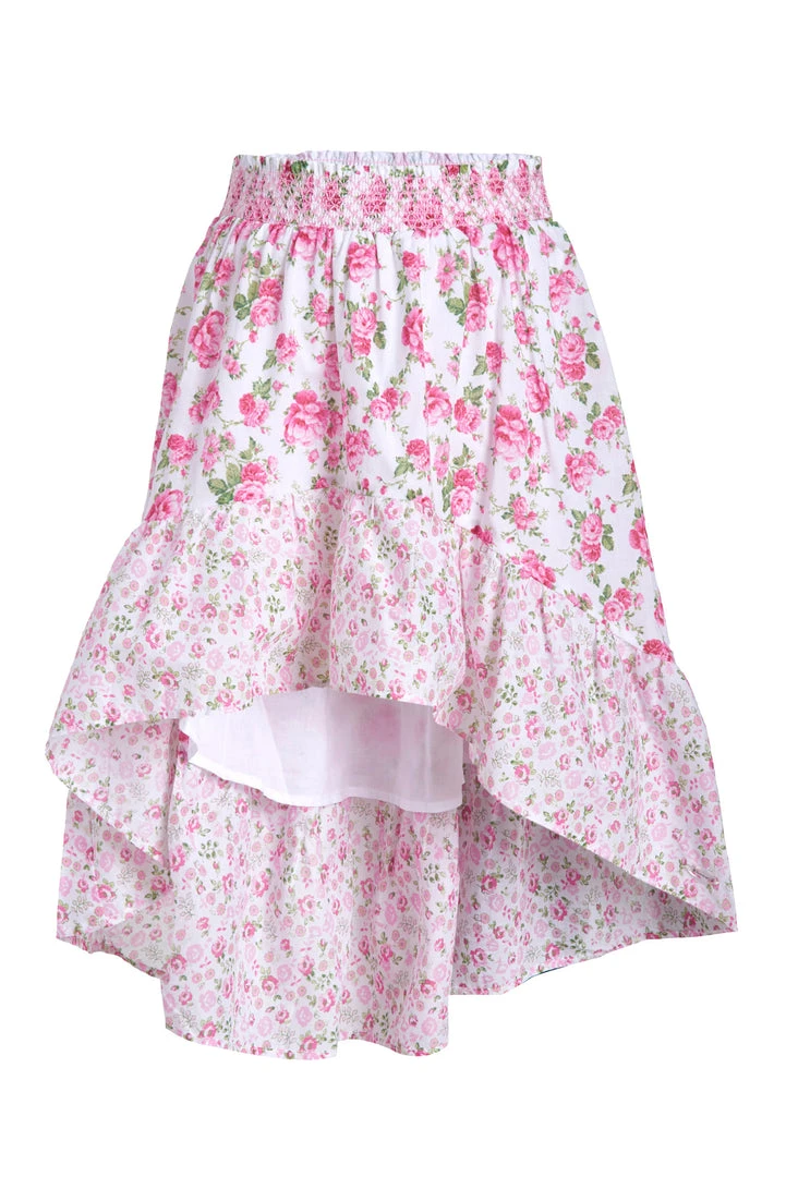 LoveShackFancy X American Girl Girls Floral Flutter Skirt 8 LoveShackFancy X American Girl Girls Floral Flutter Skirt