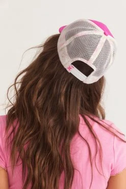 LSF LoveShackFancy X Hurley Rhinestone Trucker Hat The Vacation Edit