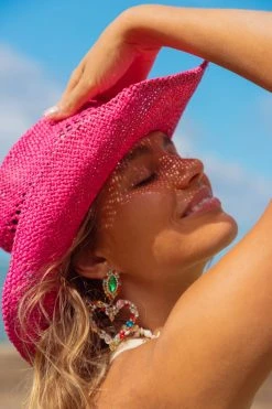 LSF LoveShackFancy X Hurley Cowgirl Straw Hat