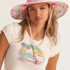 LSF The Vacation Edit LoveShackFancy X Hurley Straw Hat