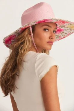 LSF The Vacation Edit LoveShackFancy X Hurley Straw Hat