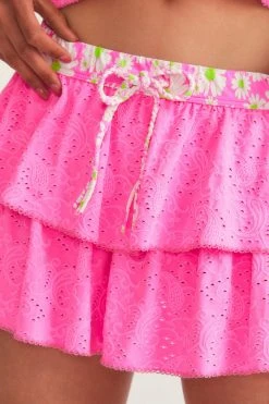 LSF LoveShackFancy X Hurley Tiered Mini Skirt The Vacation Edit