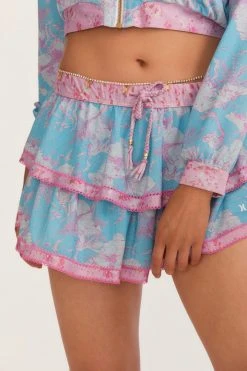 LSF Mommy & Me LoveShackFancy X Hurley Tiered Mini Skirt