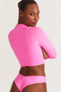 LSF Swim LoveShackFancy X Hurley Rhinestone Rashguard