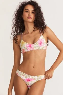 LSF LoveShackFancy X Hurley Reversible Bikini Top Swim