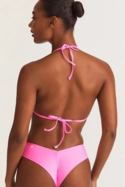 LSF LoveShackFancy X Hurley Rhinestone Triangle Bikini Top Swim