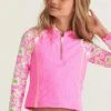 LSF Mommy & Me LoveShackFancy X Hurley Girls Rashguard Set