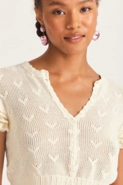 LSF Preilla Crop Cardigan