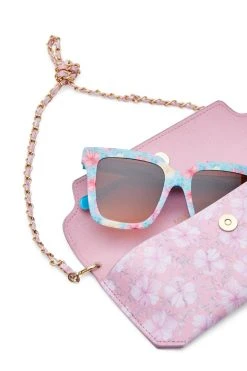 LSF Accessories Novella Floral Sunglasses