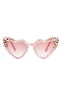 LSF Accessories Amalia Heart Sunglasses 39 LSF Accessories Amalia Heart Sunglasses