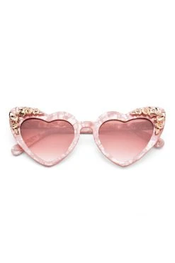 LSF Accessories Amalia Heart Sunglasses 41 LSF Accessories Amalia Heart Sunglasses