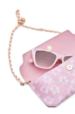 LSF Accessories Newsom Floral Sunglasses