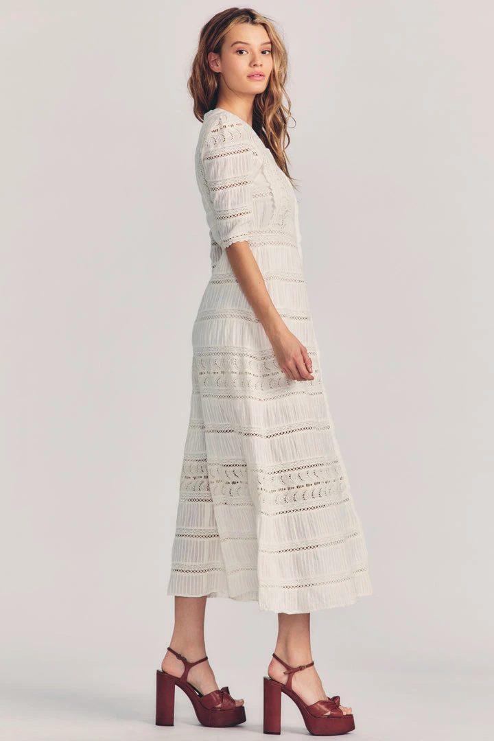 LoveShackFancy Flora Dress Dresses 5 LoveShackFancy Flora Dress Dresses