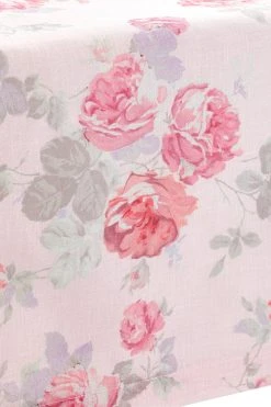 LoveShackFancy Linen Tablecloth Tablescape