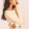 LoveShackFancy Lune Crop Pullover Sweaters & Knits